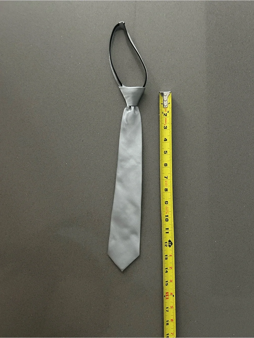 Adjustable Silver Necktie Kids …
